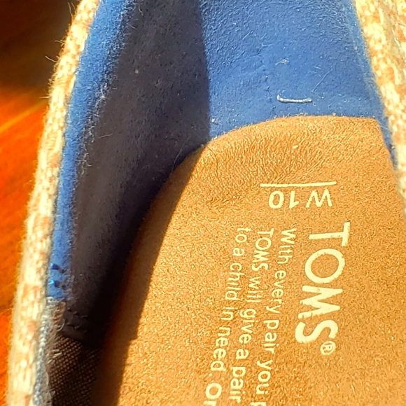 Toms Wedges Women's size 10 - Picture 3 of 3